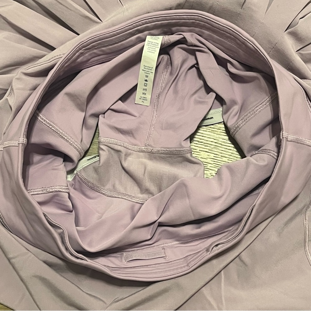 Lululemon Circuit Breaker Skort SZ 8 Regular Lilac Purple Tennis Skirt Preppy - Picture 8 of 10